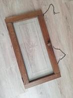 Glas met geslepen ster voor een oud theekastje, Antiek en Kunst, Antiek | Meubels | Kasten, Ophalen