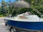 Clever Cabin 430 met Suzuki 9.9 4 takt motor., Ophalen, Gebruikt, Tot 10 pk, 3 tot 6 meter