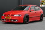 Seat Leon 1.8-20VT Sport 500pk ! Stage 3 getuned Airride Rol, Auto's, Voorwielaandrijving, Parkeersensor, Gebruikt, Zwart