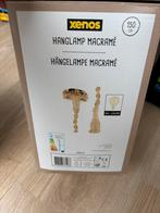 Hang lamp macrame, Led-lamp, Minder dan 30 watt, Zo goed als nieuw, E27 (groot)