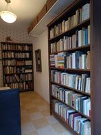 Twee elegante open boekenkasten, eiken, Art Deco, Huis en Inrichting, Ophalen, Gebruikt, 100 tot 150 cm, 200 cm of meer