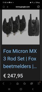 Fox beetmelders, Watersport en Boten, Hengelsport | Karpervissen, Ophalen of Verzenden, Zo goed als nieuw, Overige typen