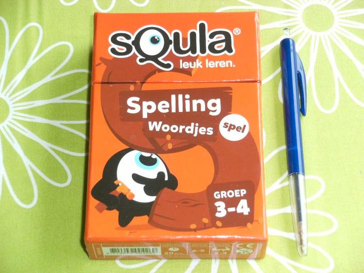 Squla Spelling woordjes spel (groep 3-4), Kinderen en Baby's, Speelgoed | Educatief en Creatief, Zo goed als nieuw, Taal en Lezen
