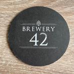Brewery 42 bierviltje, Ophalen of Verzenden, Viltje(s), Overige merken