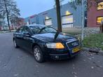 Audi A6 Limousine 2.4 Pro Line AUTOMAAT LEER youngtimer, Auto's, Parkeersensor, Leder en Stof, Zwart, Bedrijf