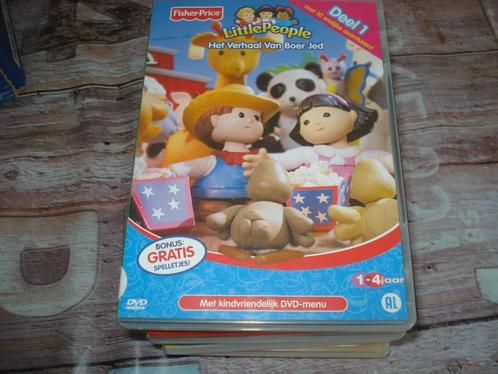dvd little people het verhaal van boer jed 76-1052-1124-149, Cd's en Dvd's, Dvd's | Tekenfilms en Animatie, Zo goed als nieuw