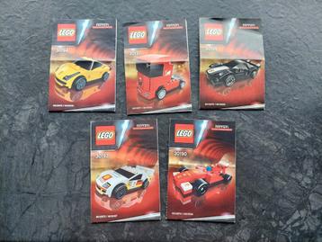 Lego Ferrari - 30190, 30191, 30192, 30194, 30195 beschikbaar voor biedingen