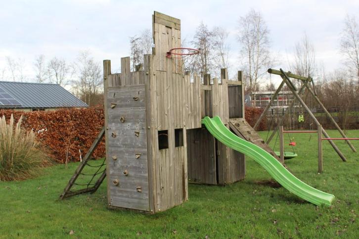 Speelhuisje, Kinderen en Baby's, Speelgoed | Buiten | Speelhuisjes, Gebruikt, Hout, Ophalen