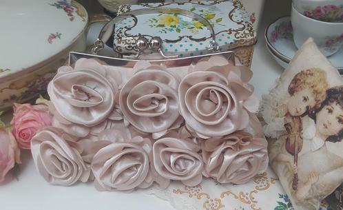 Vintage rozentasje, Antiek en Kunst, Curiosa en Brocante, Ophalen of Verzenden