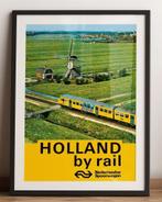 de NEDERLANDSE SPOORWEGEN NS Affiche Poster#1, Verzamelen, Spoorwegen en Tramwegen, Verzenden, Nieuw, Trein, Kaart of Prent