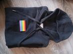Zwarte hoodie Gay Pride LBGTQ Regenboog Vlag, Ophalen of Verzenden, Nieuw, Zwart