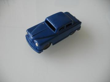 Vintage E.Film Lemez Kunststof met blik, Blauwe Police auto beschikbaar voor biedingen