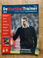 Magazine De Voetbaltrainer Nr 264 - Brian Priskie (Antwerp ), Verzamelen, Ophalen of Verzenden, Zo goed als nieuw