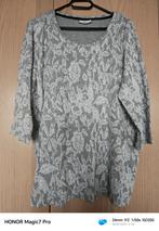 Yessica grijze bloemen top maat 44/46, Yessica, Maat 46/48 (XL) of groter, Ophalen of Verzenden, Zo goed als nieuw