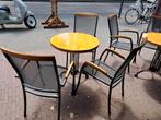 Tafel en stoelen, Tuin en Terras, Tuinsets en Loungesets, Ophalen, Zo goed als nieuw, Overige materialen