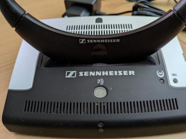 Sennheiser TI410 draadloze koptelefoon, Audio, Tv en Foto, Koptelefoons, Gebruikt, Sennheiser, Bluetooth, Ophalen of Verzenden