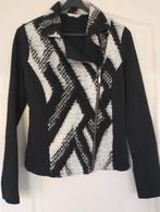 Miss Etam Jasje /vestje- Zwart/Wit - Maat M, Maat 38/40 (M), Zwart, Ophalen of Verzenden, Zo goed als nieuw