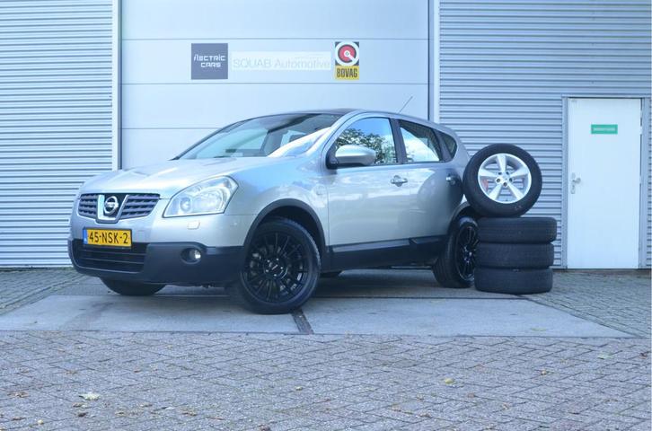 Nissan QASHQAI 2.0 Acenta 4WD Extra set winterwielen, Pano,, Auto's, Nissan, Bedrijf, Te koop, Qashqai, 4x4, ABS, Achteruitrijcamera