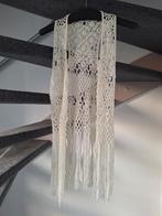 Witte Gehaakte Vest met Franjes - Bohemian Stijl, Kleding | Dames, Bodywarmers, Maat 38/40 (M), Wit, Ophalen of Verzenden, Onbekend