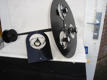 SET Vintage Dijkstra wand-/plafondspot en hanglamp jaren 80 beschikbaar voor biedingen