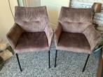 Stoelen, Huis en Inrichting, Stoelen, Ophalen, Twee, Bruin, Zo goed als nieuw