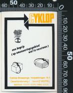 Sticker: Cyklop Strappings Verpakkingen - Meppel, Verzamelen, Stickers, Ophalen of Verzenden, Zo goed als nieuw, Bedrijf of Vereniging