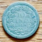 10 cent 1912, Zilver, Ophalen of Verzenden, 10 cent, Koningin Wilhelmina