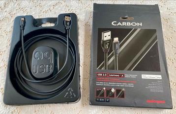 Audioquest carbon usb naar lightning beschikbaar voor biedingen