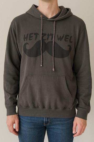 Fruit of the Loom hoodie M - Het Zit Wel - Snor beschikbaar voor biedingen