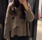 Zara scarf coat, Kleding | Dames, Ophalen, Bruin, Zara, Zo goed als nieuw