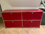 USM Haller Kast / Sideboard – Ruby Red (RAL 3003), Huis en Inrichting, Ophalen of Verzenden, Zo goed als nieuw, 25 tot 50 cm