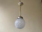 Lamp Hanglamp Opaline art deco 1930 Frans, Antiek en Kunst, Ophalen of Verzenden