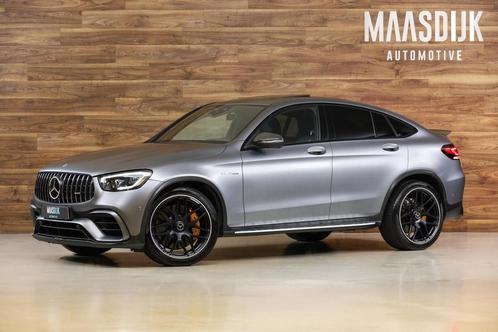 Mercedes GLC-63 S AMG 4MATIC+|Keramisch|Burmester|Designo|Pa, Auto's, Mercedes-Benz, Bedrijf, Te koop, GLC, 4x4, ABS, Achteruitrijcamera