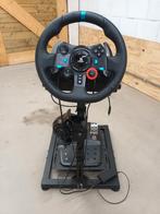Logitech G29 + Shifter + Standaard - PS5/PS4/PC, Ophalen of Verzenden, Zo goed als nieuw, PlayStation 4