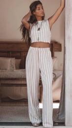 Moost wanted Ivy striped linnen setje, Ophalen of Verzenden, Zo goed als nieuw, Maat 36 (S), Grijs