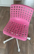 IKEA bureau stoel roze, Ophalen, Gebruikt, Roze, Bureaustoel