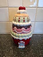 Kerst Koekjespot / Snoeppot Cupcake, Ophalen of Verzenden, Nieuw