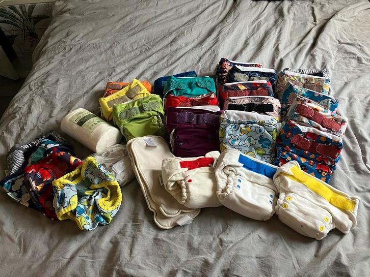 Wasbare Luiers Ecopipo 20 stuks, Kinderen en Baby's, Overige Kinderen en Baby's, Gebruikt, Ophalen