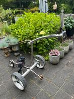 Golftrolley elektrisch van het merk Golfted,, Sport en Fitness, Golf, Ophalen, Gebruikt, Golfkar, Overige merken