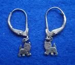 Zilveren oorbelletjes (hondjes), Ophalen, Zilver, Hangers