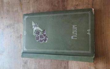 Vintage Jugendstil Fotoalbum/Kaartenalbum beschikbaar voor biedingen