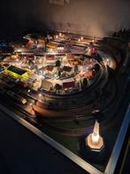 Leuke treinbaan spoor n alles werkt, Hobby en Vrije tijd, Modeltreinen | N-Spoor, Ophalen, Gebruikt, Gelijkstroom, Fleischmann