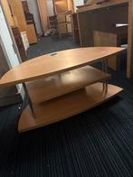 Stijlvolle TV Meubel met 3 Planken, Huis en Inrichting, Kasten | Televisiemeubels, Kunststof, Gebruikt, 100 tot 150 cm, Ophalen of Verzenden