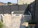Hoekbank Tuinbank ACTIE SHOWROOM OPEN, Verzenden, Bank, Steigerhout, Nieuw