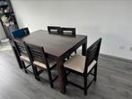 6 seater dining table for sale, Ophalen, 100 tot 150 cm, 50 tot 100 cm, Zo goed als nieuw