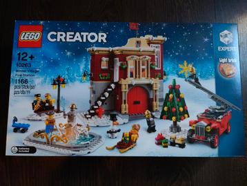 Lego Creator 10263 Winter Village Fire Station nieuw beschikbaar voor biedingen