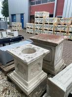 Klassieke Betonnen Sokkel Pilaren – Set van 2, Ophalen, Gebruikt, Beton, Overige typen
