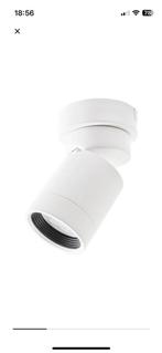 IKEA NYMANE Plafondlamp wit met spot - houder ontbreekt, Huis en Inrichting, Lampen | Spots, Ophalen, Zo goed als nieuw, Metaal of Aluminium