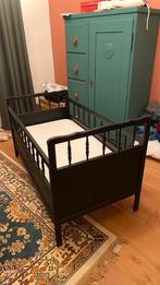 2x ledikant tweeling, Kinderen en Baby's, Kinderkamer | Bedden, Ophalen, Zo goed als nieuw, Lattenbodem, Minder dan 140 cm