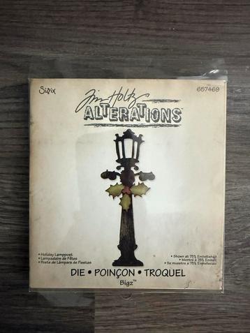 Sizzix Tim Holtz Holiday Lamppost beschikbaar voor biedingen